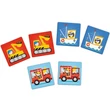 Kép 2/2 - Járművek Maxi memória játék 24db-os - Trefl