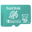 Kép 1/2 - Sandisk microsdxc kártya nintendo switch 512gb, 100mb/s, u3, c10, a1, uhs-1 (186522)