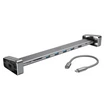 Kép 1/3 - Hama usb 3.1 type-c, 9in1 dokkoló adapter v2 (usb3.1,hdmi,lan,usb-c,pd,sd) (200103)
