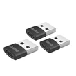Kép 3/3 - Hama FIC E3 adapter usb a dugó/usb type-c aljzat, 3db (201532)