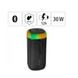 Kép 4/6 - Hama Shine 2.0 bluetooth hangszóró 30W rgb led fekete (188228)