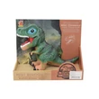 Kép 2/10 - Dínó pajtás figura hanggal Zöld T-rex változatban 1db