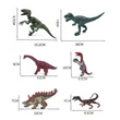 Kép 2/2 - Dino World: 6db-os dinoszaurusz szett