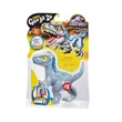 Kép 1/3 - Heroes of Goo Jit Zu Jurassic World Kék Velociraptor játékfigura