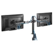 Kép 4/7 - Hama Dupla monitorkar 100x100 (2db max.35") full motion (118494)