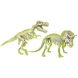 Kép 4/4 - Science&Play: Archeofun Világító T-rex és Triceratops régész szett - Clementoni