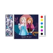 Kép 2/2 - Disney: Jégvarázs 2. Színező füzet vízfestékkel és matricákkal