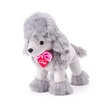 Kép 1/2 - Lily szürke uszkár plüss 25cm - Lumpin