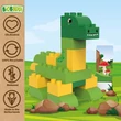 Kép 4/6 - Brontosaurus | építőjáték | 21 db építőkocka | BiOBUDDi BB-0185