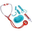 Kép 3/4 - Doktor táska sztetoszkóppal kétféle változatban 7 db-os - Simba Toys