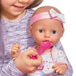 Kép 4/4 - New Born Baby Pisilős baba kiegészítőkkel 43cm - Simba Toys