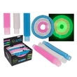 Kép 1/5 - XL Fidget Pop Tube: Felxibilis dekorációs sötétben világító cső, többféle változatban 20cm