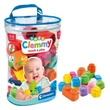 Kép 1/3 - Clemmy: Puha színes építőkockák babáknak 40db-os szett - Clementoni
