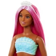 Kép 3/4 - Barbie Dreamtopia: Sellő baba rózsaszín hajjal és korallszínű uszonnyal - Mattel