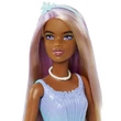 Kép 3/4 - Barbie Dreamtopia: Hercegnő baba kék-lila pillangós ruhában - Mattel