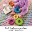 Kép 4/5 - Fisher-Price: Sensory Rock-A-Stack™ gyűrűpiramis - Mattel