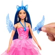 Kép 4/7 - Barbie: Zafír pegazus hercegnő baba kiegészítőkkel - Mattel