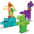 Kép 2/3 - Fisher-Price: Dinó építőjáték szett 24db-os - Mega Bloks