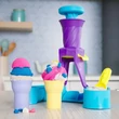Kép 4/5 - Kinetic Sand: Fagyikészítő homokgyurmás játékszett 396g - Spin Master