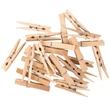Kép 1/3 - PlayBox: Natúr fa dekorációs csipeszek 74mm 24db-os csomag