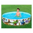 Kép 4/5 - Bestway: Fill 'n Fun™ dinoszauruszos merevfalú pancsoló medence ? 183 x 38 cm