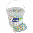 Kép 1/4 - PlayBox: 5mm-es MIDI pasztell színű vasalható gyöngy szett vödörben 10.000db-os csomag