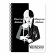 Kép 3/3 - Luna: Wednesday vonalas spirál füzet A/5 60oldalas Wednesday változatban 1db