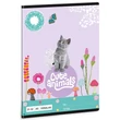 Kép 1/2 - Ars Una: Cute Animals - Kitten cicás vonalas füzet A/5