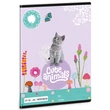 Kép 1/2 - Ars Una: Cute Animals - Kitten cicás négyzethálós füzet A/5
