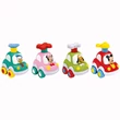 Kép 2/3 - Clementoni Baby: Press&Go kisautó Disney karakter figurával négyféle változatban 1db