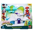 Kép 1/2 - Spidey és csodálatos barátai: Ghostasaurus és Spidey Akciófigura szett - Hasbro