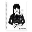 Kép 3/3 - Wednesday vonalas spirálfüzet 60 lapos 17x25cm kétféle változatban 1db