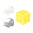Kép 2/2 - Stretchy Cheese bujkáló kisegér kétféle változatban 1db