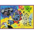 Kép 5/5 - Disney: Csodálatos Stitch 4x250db-os puzzle - Trefl