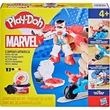 Kép 1/4 - Play-Doh: Marvel Amerika Kapitány Moto Slicer játékszett - Hasbro