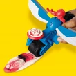 Kép 4/4 - Play-Doh: Marvel Amerika Kapitány Moto Slicer játékszett - Hasbro