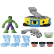 Kép 3/3 - Play-Doh: Marvel Hulk Smash & Squish játékszett - Hasbro