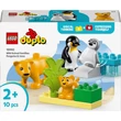 Kép 1/5 - LEGO® DUPLO®: Állatcsaládok a vadvilágban: Pingvinek és oroszlánok (10442)