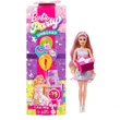 Kép 1/2 - Barbie: Party Reveal meglepetés baba Francia buldog kutyussal - Mattel