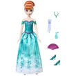 Kép 2/2 - Jégvarázs: Varázslatos meglepetés Anna baba legyezővel - Mattel