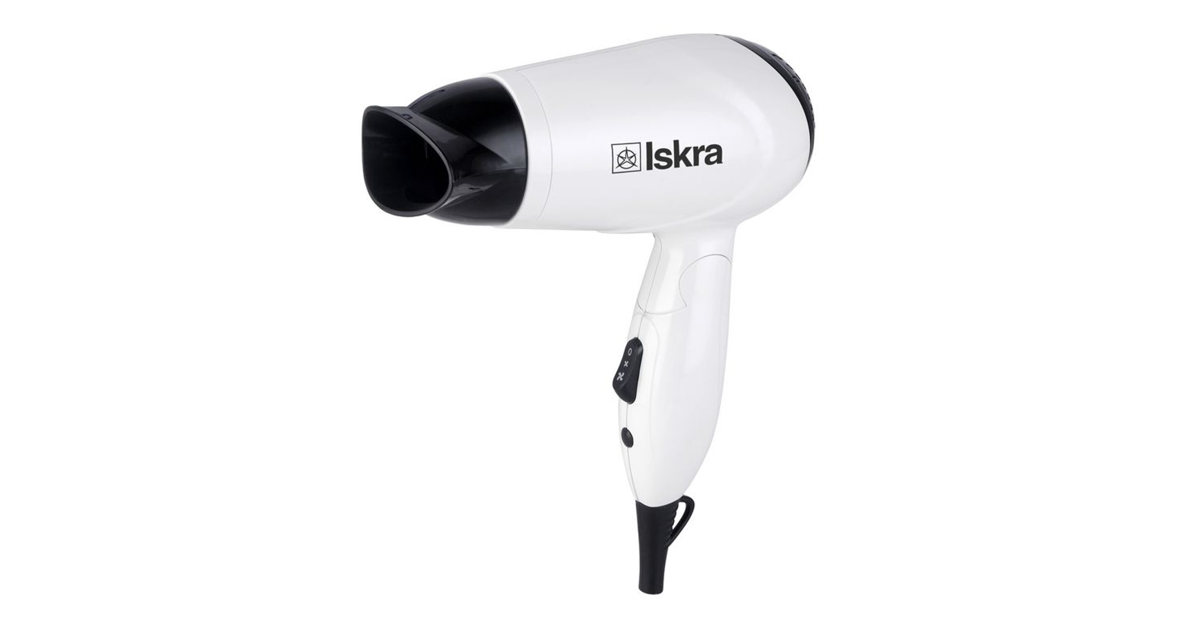 Iskra utazó hajszárító rh-1818-1 (fehér) (IS10061)