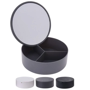 Sminktároló tükörrel 14x5cm többféle 170456500