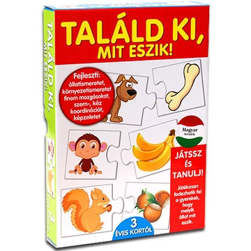 Találd ki mit eszik! párkereső játék