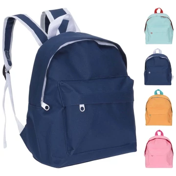 Hátitáska 21*11*27cm 2 zsebbel több színben