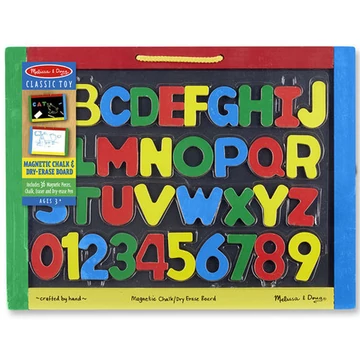 Fa felíró és rajztábla mágneses betűkkel - Melissa & Doug
