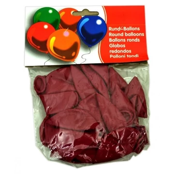 Magenta színű lufi 12 db-os kiszerelésben