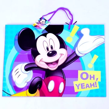 Disney mintás ajándék tasak