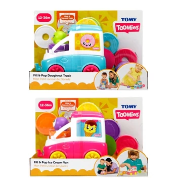 Tomy Toomies: Vidám fagyiskocsi foglalkoztató több változatban