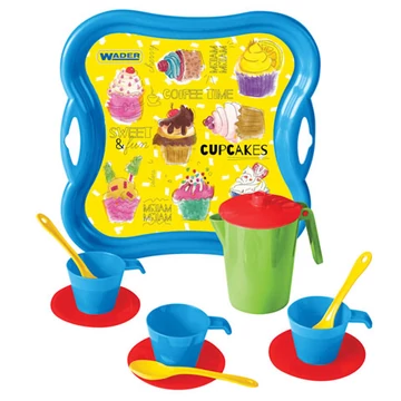 Coffee Time kávéskészlet tálcával - Wader