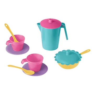 Coffe Time rózsaszín kávés készlet 2 db bögrével - Wader